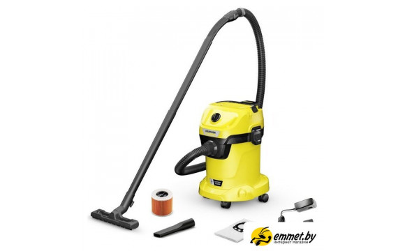 Karcher WD 3-18 Battery Set [1.628-551.0]: автономный пылесос для любых условий