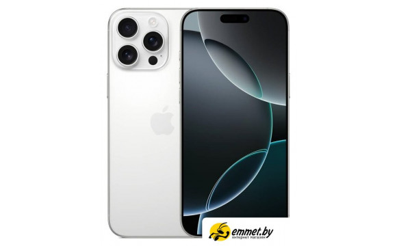 Обзор Apple iPhone 16 Pro Max Dual eSIM 1TB (белый титан)