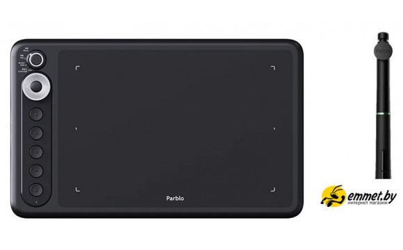 Обзор графического планшета Parblo Intangbo X7 (черный)
