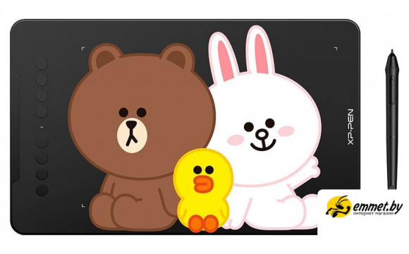 Обзор графического планшета XP-Pen Deco 01 V2 Line Friends Edition