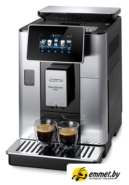 Обзор кофемашины DeLonghi PrimaDonna Soul ECAM 610.74.MB