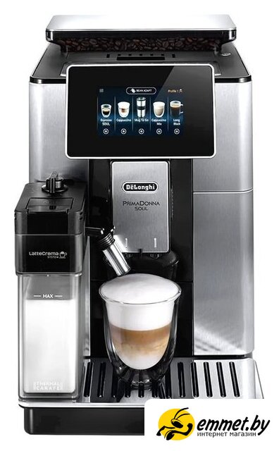 Обзор кофемашины DeLonghi PrimaDonna Soul ECAM 610.75.MB
