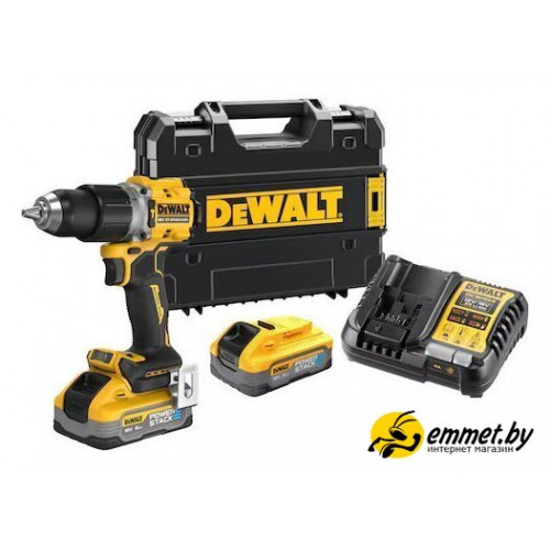 Ударная дрель-шуруповерт DeWalt DCD805H2T (с 2-мя АКБ 5 Ач, кейс)