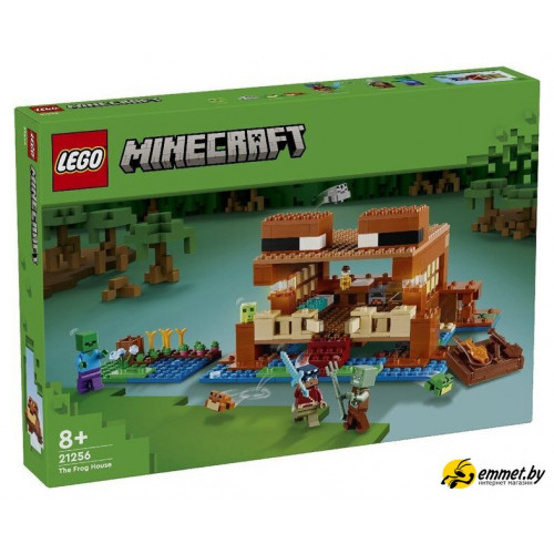 Конструктор LEGO Minecraft 21256 Лягушачий дом