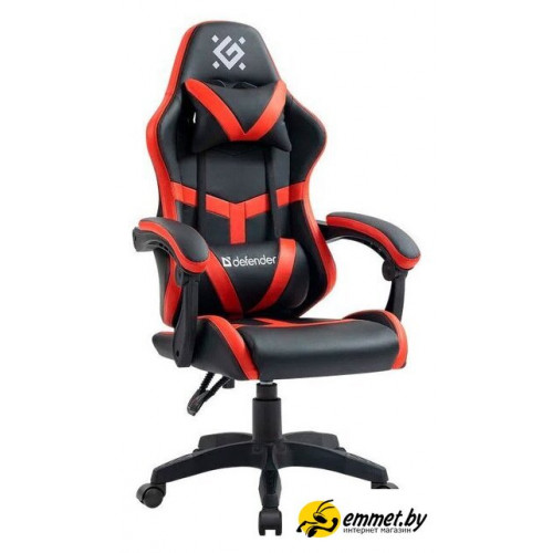 Игровое (геймерское) кресло Defender Synergy (черный/красный)