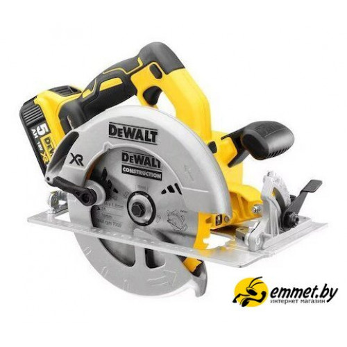 Дисковая (циркулярная) пила DeWalt DCS570P2 (с 2-мя АКБ, кейс)