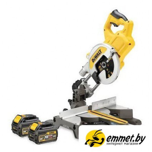 Торцовочная пила DeWalt DCS777T2 (с 2-мя АКБ)