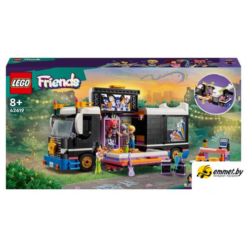Конструктор LEGO Friends 42619 Автобус для туров поп-звезд