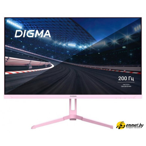 Игровой монитор Digma Overdrive 24P410F (розовый)