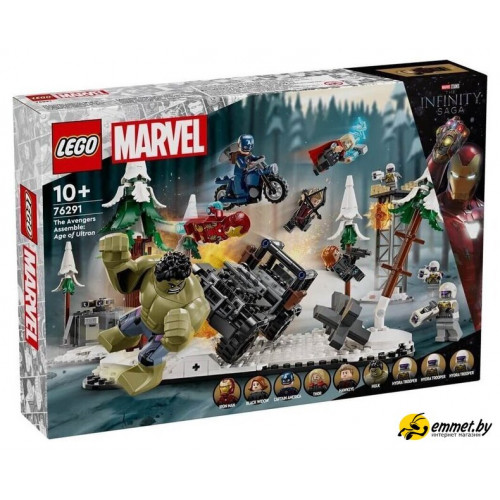 Конструктор LEGO Marvel 76291 Мстители в сборе: Эра Альтрона