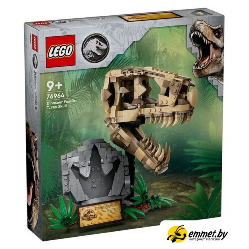 Конструктор LEGO Jurassic World 76964 Окаменелости динозавров Череп тиранозавра