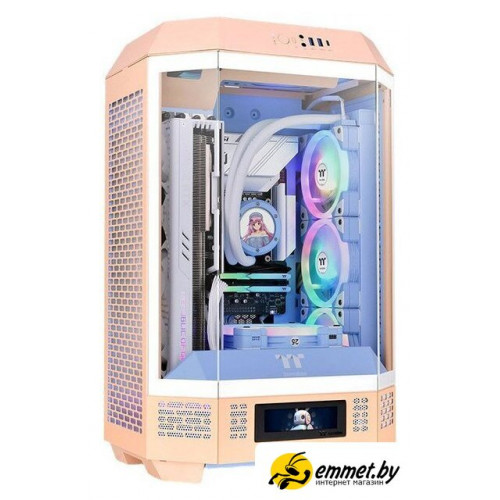 Корпус Thermaltake The Tower 300 Peach Fuzz CA-1Y4-00SKWN-00
