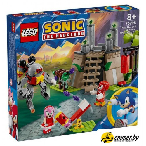 Конструктор LEGO Sonic the Hedgehog 76998 Наклз и святилище Мастера Изумруда