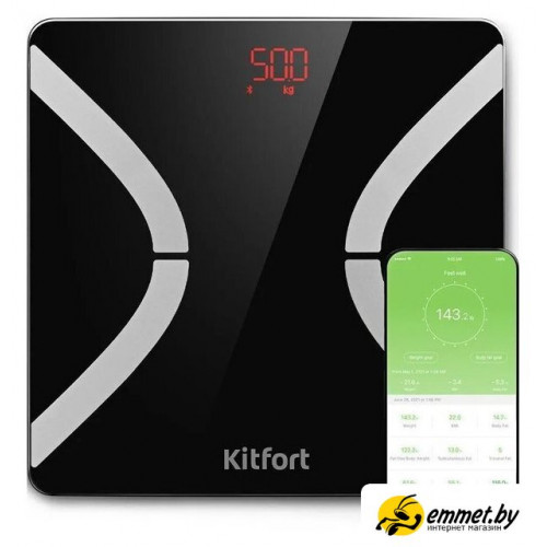 Умные напольные весы Kitfort KT-837