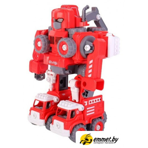 Конструктор Givito Пожарный G2411-483