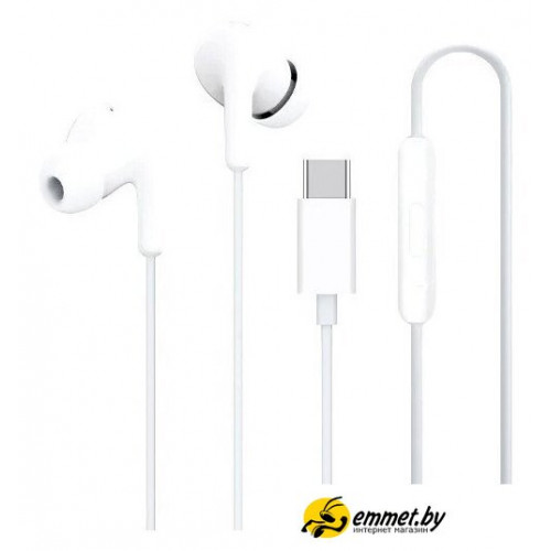 Наушники Xiaomi Type-C Earphones M2413E1 (белый, международная версия)