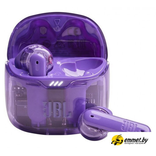 Наушники JBL Tune Flex Ghost (фиолетовый, китайская версия)