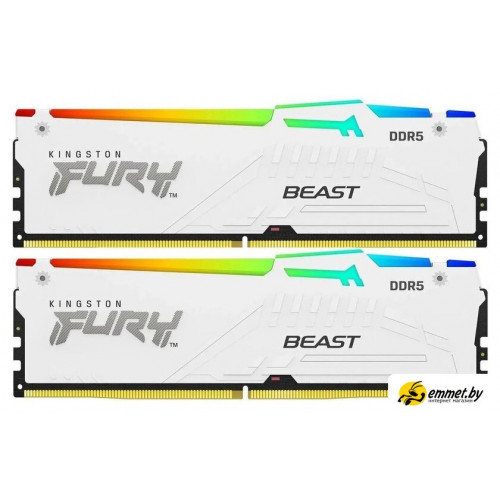 Оперативная память Kingston FURY Beast RGB 2x16ГБ DDR5 6000 МГц KF560C36BWE2AK2-32