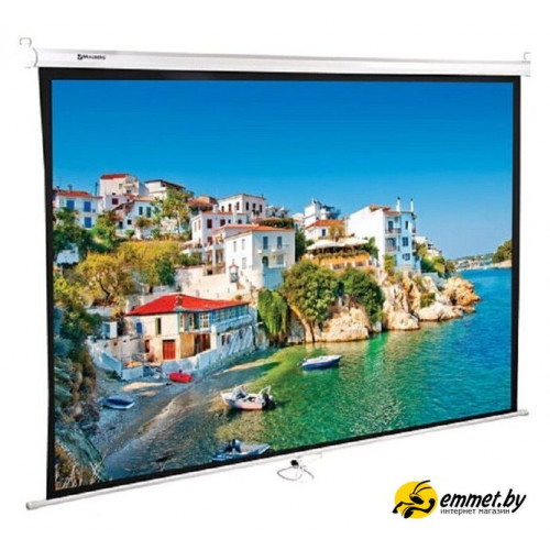 Проекционный экран BRAUBERG Wall 4:3 (150x200) 236728