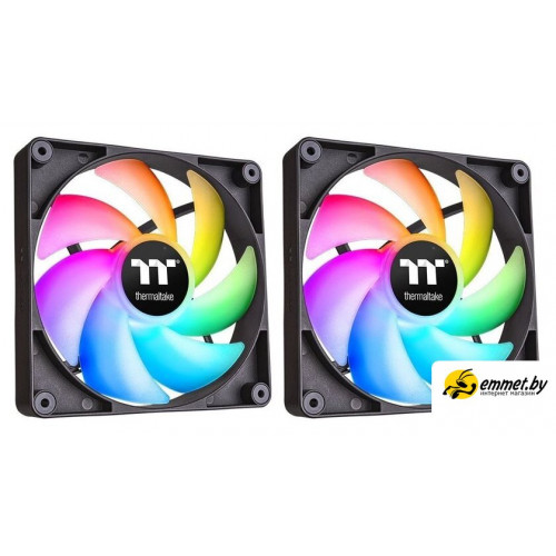 Комплект вентиляторов для корпуса Thermaltake CT120 Sync ARGB 2-Fan Pack CL-F149-PL12SW-A
