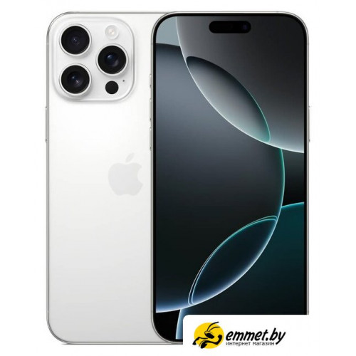 Телефон Apple iPhone 16 Pro Max Dual SIM 512GB (белый титан)