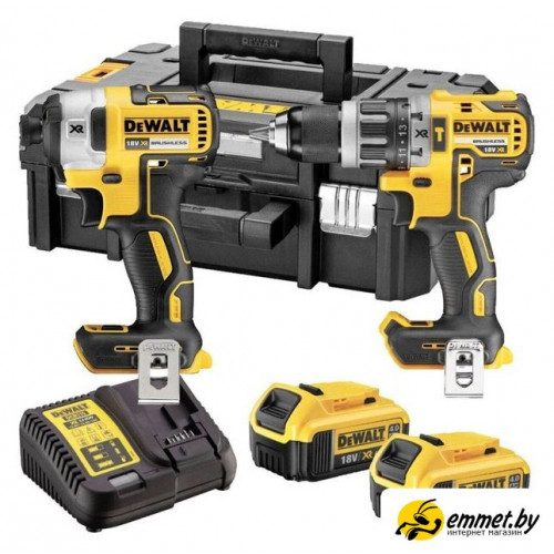 Наборы электроинструментов DeWalt DCK266M2T (шуруповерт, винтоверт, 2 АКБ, кейс)