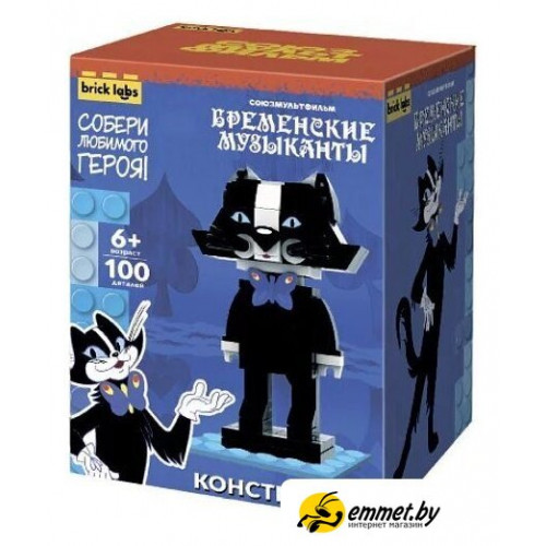 Конструктор Brick Labs Бременские музыканты: Кот AB-1115
