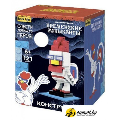 Конструктор Brick Labs Бременские музыканты: Петух AB-1114