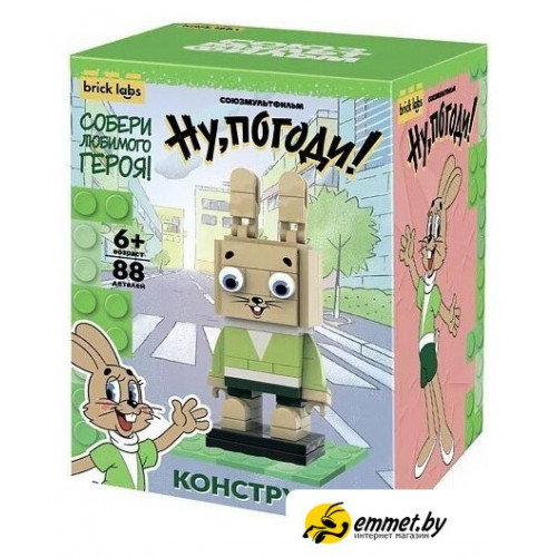Конструктор Brick Labs Ну, погоди! Заяц AB-1102
