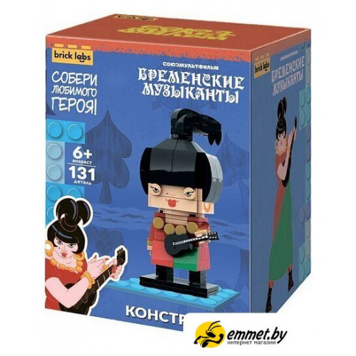 Конструктор Brick Labs Бременские музыканты Атаманша AB-1118
