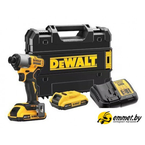Винтоверт DeWalt DCF840D2T (с 2-мя АКБ, кейс)