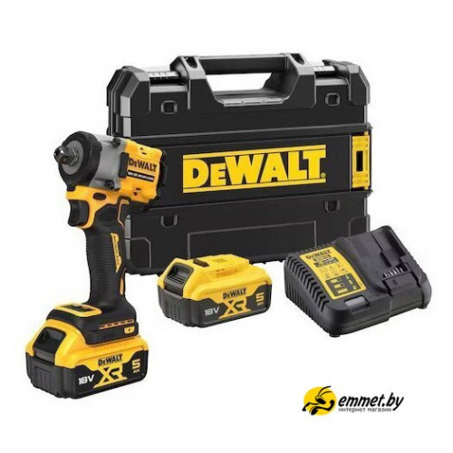 Гайковерт DeWalt DCF922P2T (с 2-мя АКБ, кейс)