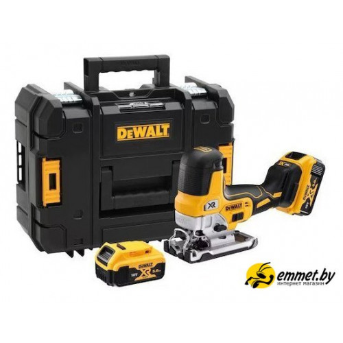 Электролобзик DeWalt DCS335P2 (с 2-мя АКБ, кейс)