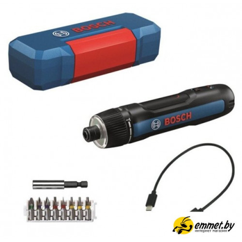 Электроотвертка Bosch Go Professional 06019H2201 (с АКБ, кейс)