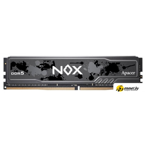 Оперативная память Apacer NOX 32ГБ DDR5 5200 МГц AH5U32G52C522MBAA-1