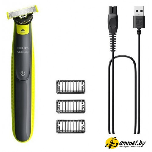 Триммер для бороды и усов Philips OneBlade 360 Face QP2724/23