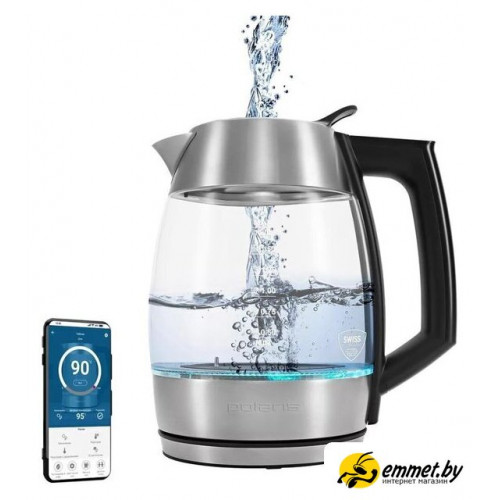 Электрический чайник Polaris PWK 1841CGLD WI-FI IQ Home