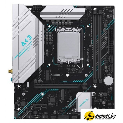 Материнская плата Maxsun B760M Gaming WiFi Ace D4
