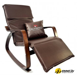 Кресло-качалка Calviano Comfort 1 (коричневый PU)