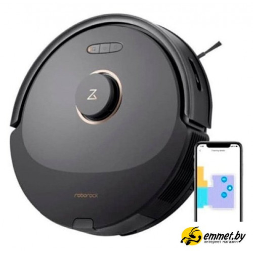 Робот-пылесос Roborock Q8 Max (с английской озвучкой, черный)