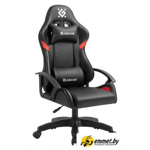 Игровое (геймерское) кресло Defender Sharm (черный/красный)