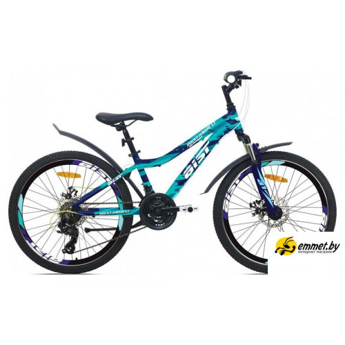 Велосипед AIST Rocky Junior 1.1 24 2025 (синий)