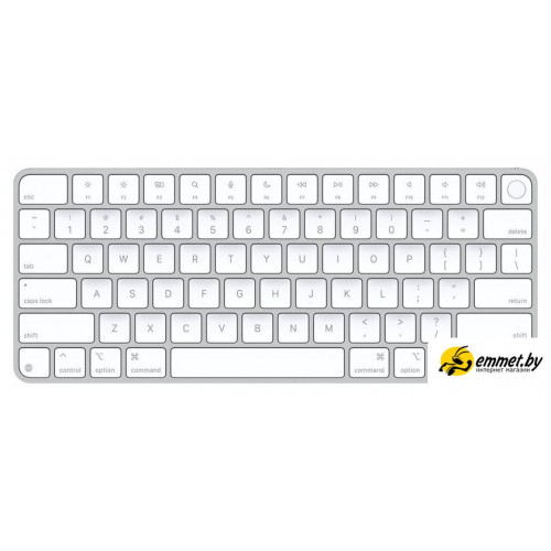 Клавиатура Apple Magic Keyboard USB-C MXCK3ZA/A (с Touch ID, с белыми клавишами, раскладка US English)