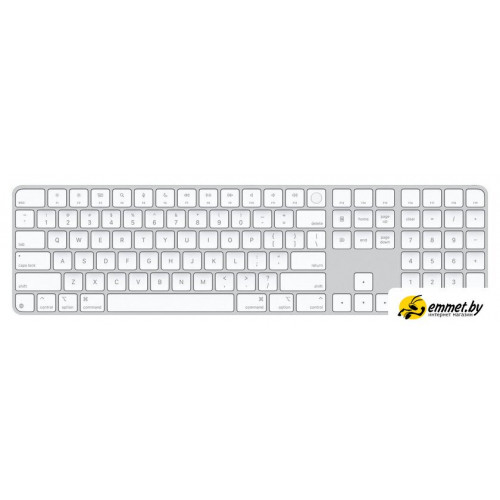 Клавиатура Apple Magic Keyboard USB-C MXK73ZA/A (с Touch ID и цифровой панелью, с белыми клавишами, раскладка US English)