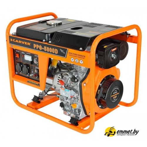 Дизельный генератор Carver PPG-5000D