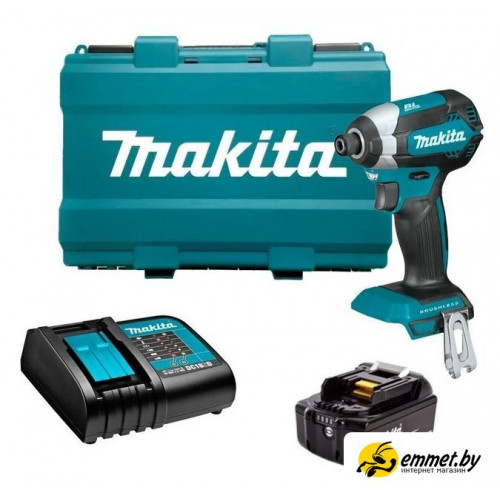 Винтоверт Makita DTD153SF (с 1-им АКБ, кейс)