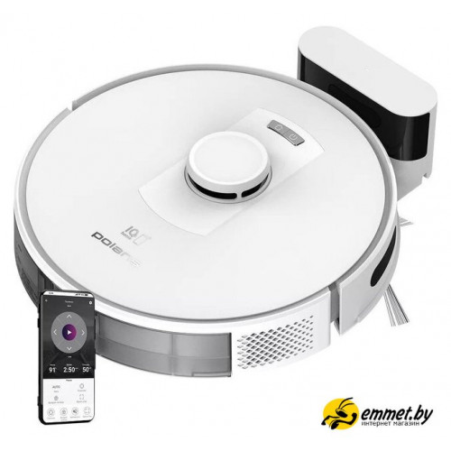Робот-пылесос Polaris PVCR 5003 WI-FI IQ Home(белый)
