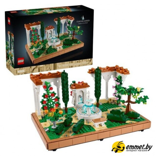Конструктор LEGO Icons 10359 Сад с фонтаном