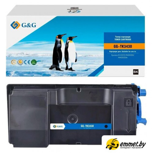 Картридж G&G GG-TK3430 (аналог Kyocera TK-3430)