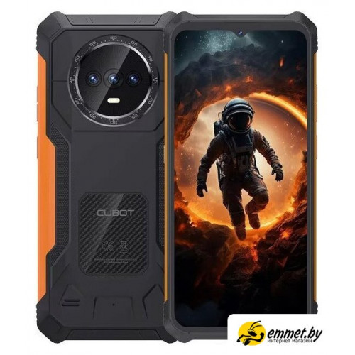 Телефон Cubot KingKong ES 6GB/128GB (черный/оранжевый)